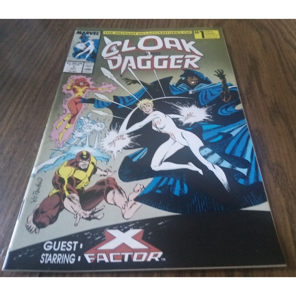 The Mutant Misadventures Of Cloak And Dagger #1 (October 1988 Marvel Comics)